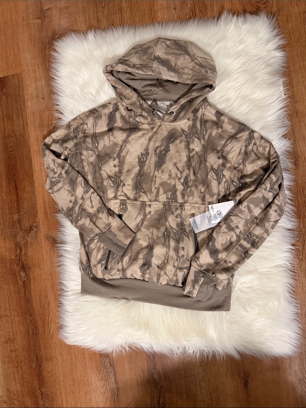 NWT Nine West Tie-Dye Hoodie - Size S